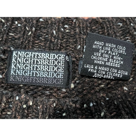 Vintage 1980’s 1990’s Knightsbridge Sweater Size XL Geometric Speckle Pattern - Picture 7 of 7